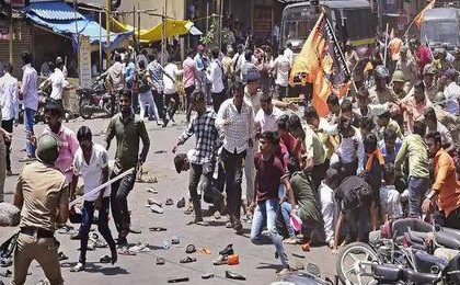 ಕೊಲ್ಹಾಪುರದಲ್ಲಿ ಗಲಭೆ; ಬೆಳಗಾವಿ ಗಡಿಯಲ್ಲಿ ಕಟ್ಟೆಚ್ಚರ