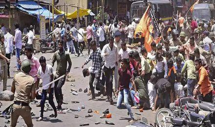 ಕೊಲ್ಹಾಪುರದಲ್ಲಿ ಗಲಭೆ; ಬೆಳಗಾವಿ ಗಡಿಯಲ್ಲಿ ಕಟ್ಟೆಚ್ಚರ