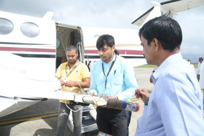 ಮೋಡ ಬಿತ್ತನೆಗೆ ಸಚಿವ ಸತೀಶ ಜಾರಕಿಹೊಳಿ ಚಾಲನೆ