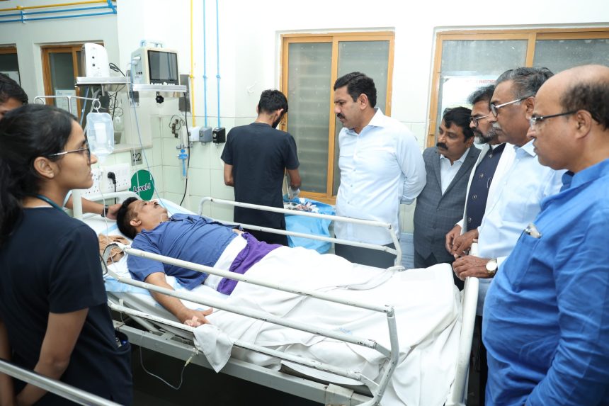 ಸಚಿವೆ ಲಕ್ಷ್ಮೀ ಹೆಬ್ಬಾಳಕರ ಸಹೋದರನ ಸಹಚರರಿಂದ ಹಲ್ಲೆ: ವಿಜಯೇಂದ್ರ ಆರೋಪ