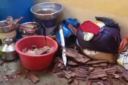 ಬೆಳಗಾವಿ ಬಳಿ ಮಹಿಳೆಯ ಬೆತ್ತಲೆ ಮೆರವಣಿಗೆ; ಕಂಬಕ್ಕೆ ಕಟ್ಟಿ ಥಳಿತ