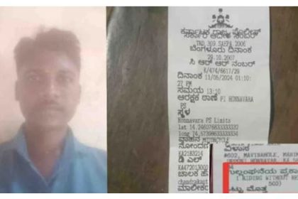 ಹೆಲ್ಮೆಟ್ ಧರಿಸಿಲ್ಲವೆಂದು ಟಿಪ್ಪರ್ ಚಾಲಕನಿಗೆ ದಂಡ ಹಾಕಿದ ಪೊಲೀಸರು!