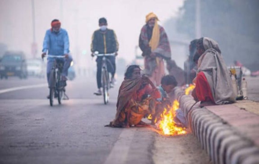 ಚಳಿಗೆ ಹಾವೇರಿ ಜನ ಹೈರಾಣು..
